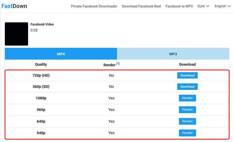Save video to device